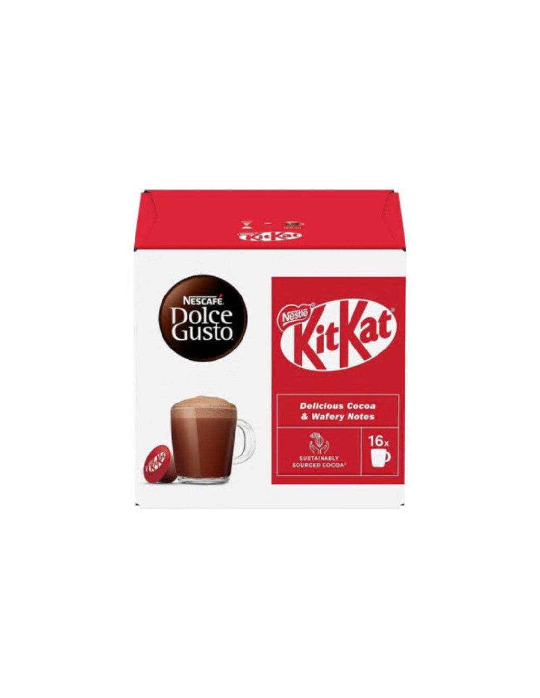 Nestlé® Capsules Compatibles Dolce Gusto® – KitKat – 16 pz