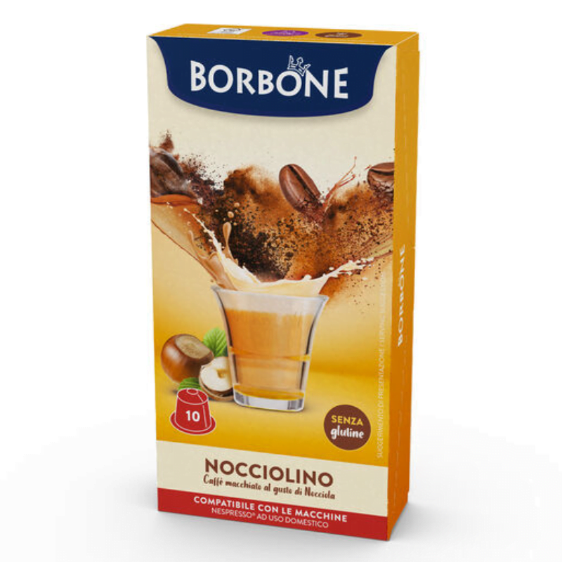BORBONE | Nespresso®* | Capsule Solubili Nocciolino 10 pz.