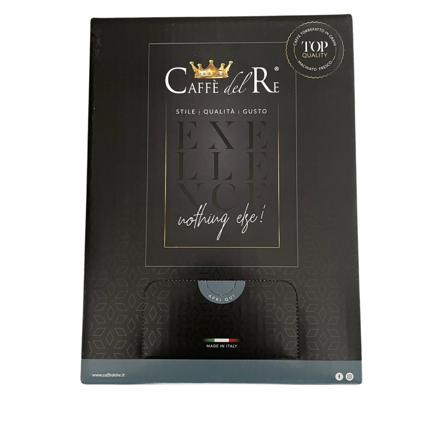 Caffè Del Re | Cialde di Carta ESE 44 mm | Dolce e Cremoso -150 Cialde