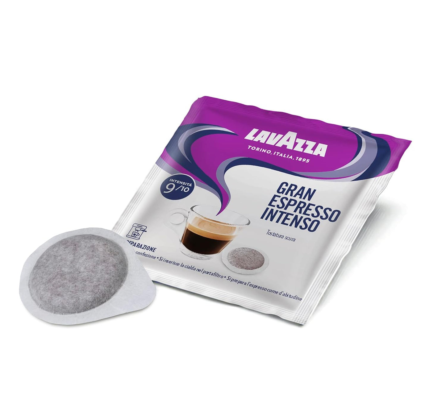 Lavazza Cialde ESE 44mm - Intenso - 150 pz