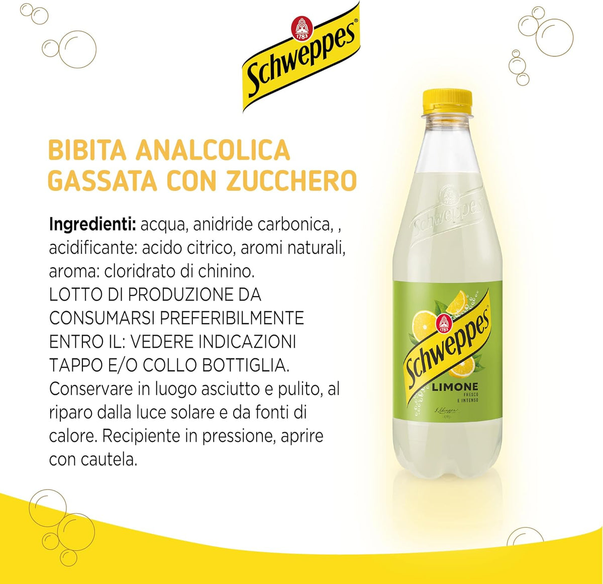 Schweppes Limone 24 pz
