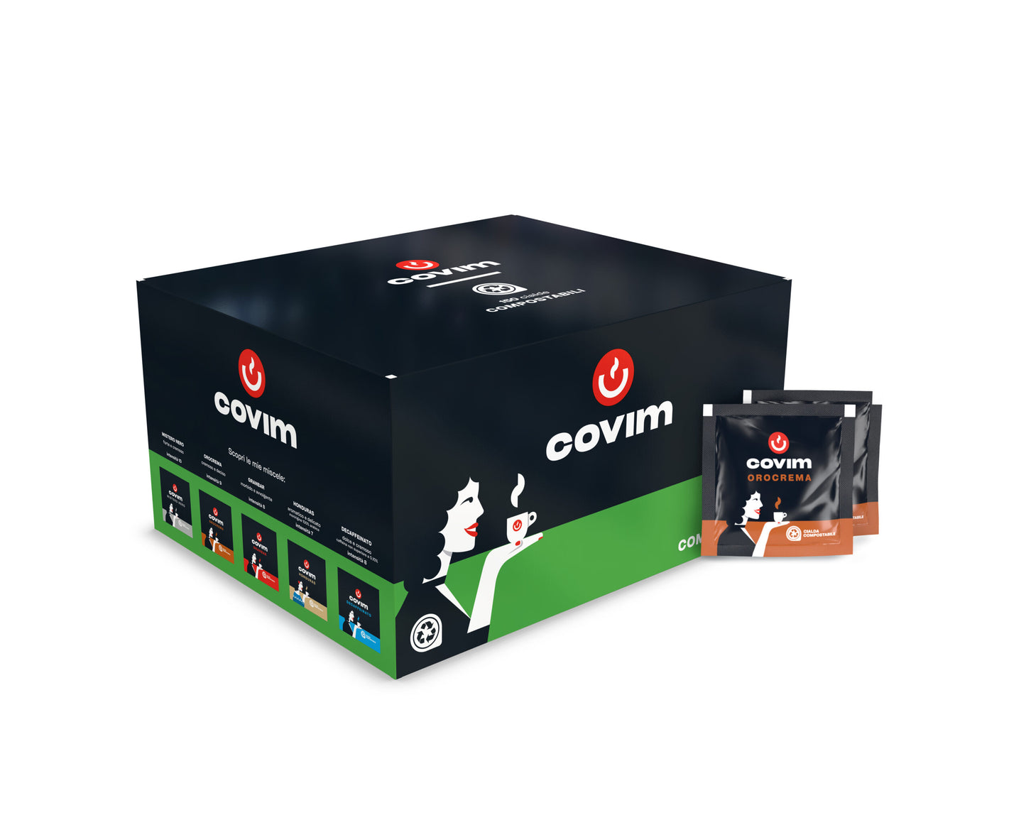 Monodosis Covim ESE de 44 mm – Mezcla Orocrema – 150 unidades