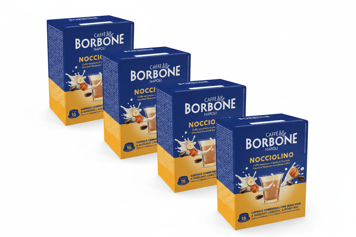 BORBONE Capsule Compatibili A Modo Mio® - Nocciolino - 16 pz