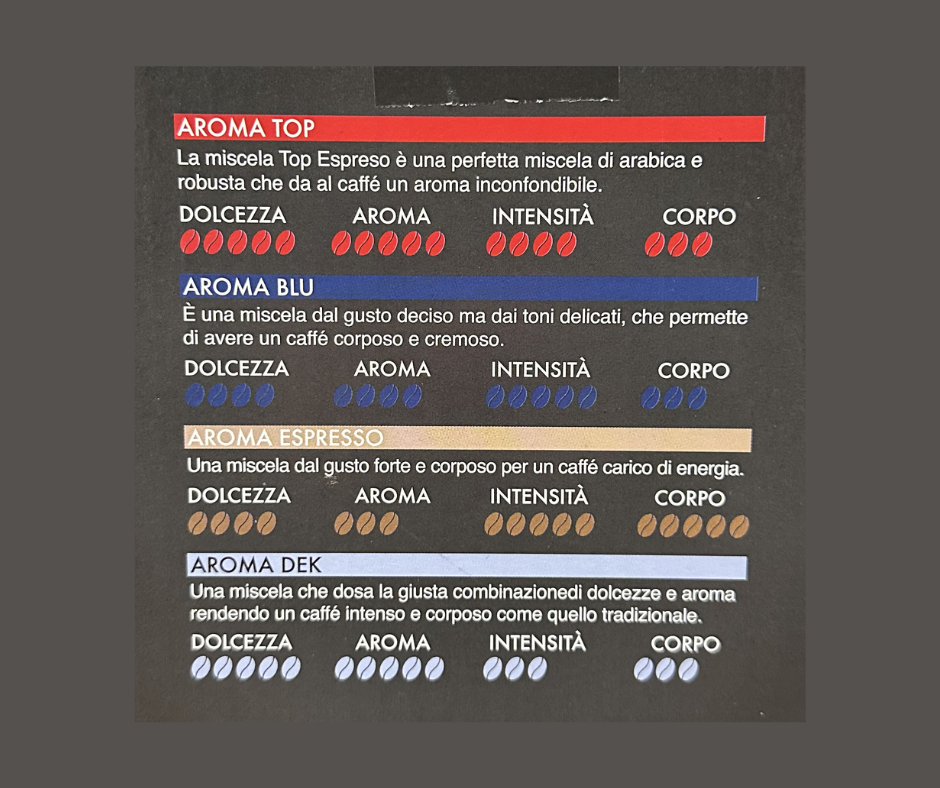 Moreno Capsule Compatibili Nespresso® – Miscela Aroma Espresso – 50/100 pz