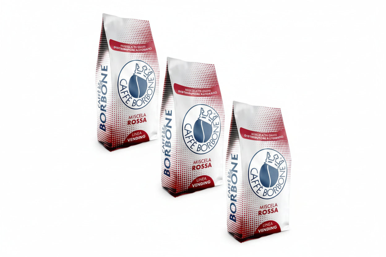 Borbone Caffè in Grani – Linea Vending Miscela Rossa – 1 kg
