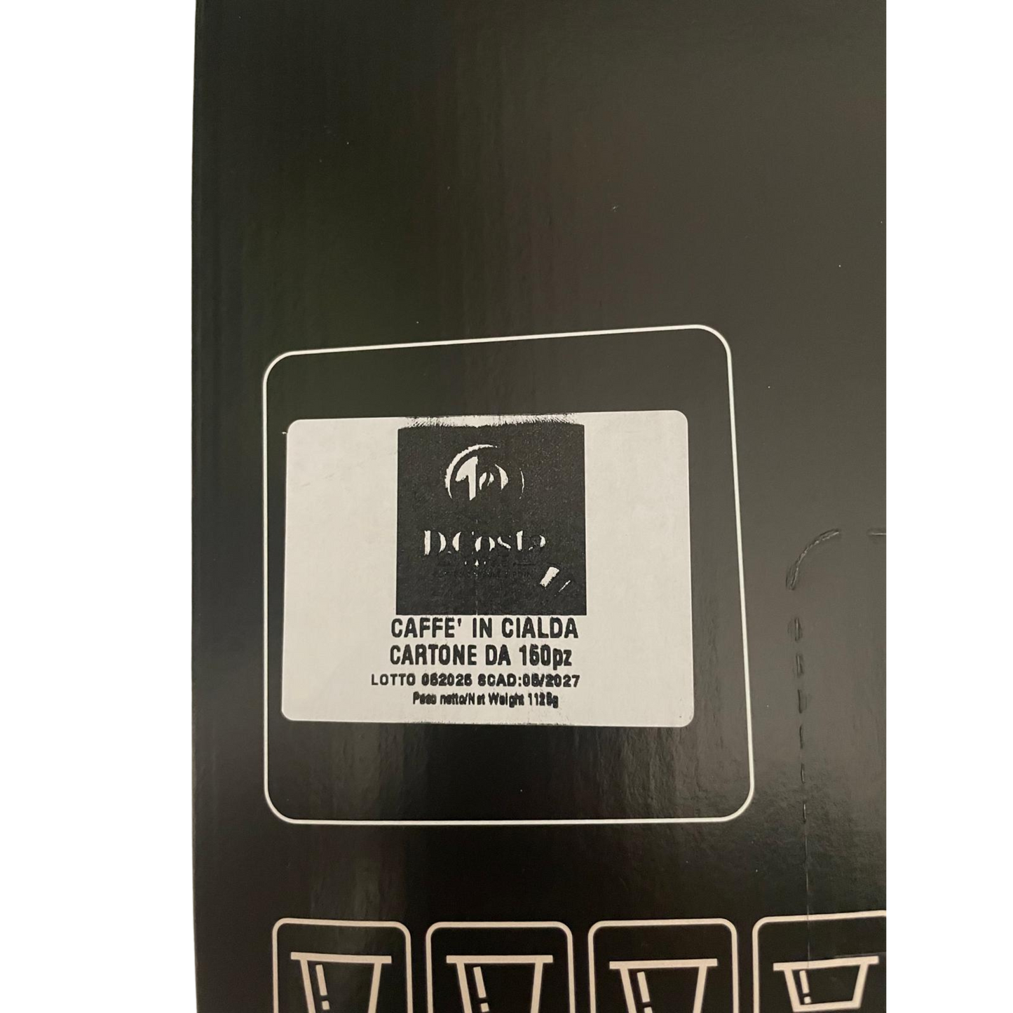 Di Costa Caffè | Cialde di Carta ESE 44 mm |Gran Crema – 150 Cialde.