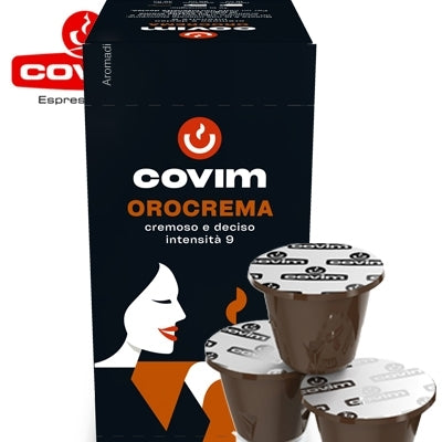 COVIM | Capsule Compatibili Nespresso®* | Orocrema 120 capsule