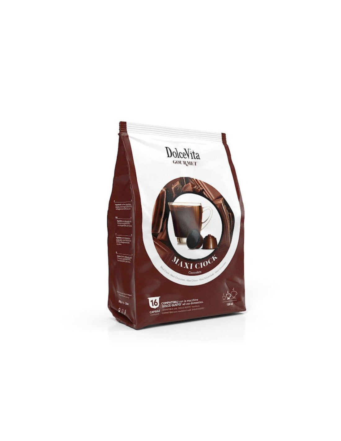 Dolce Vita Dolce Gusto® Compatible Capsules – MaxiCiock – 16 pcs