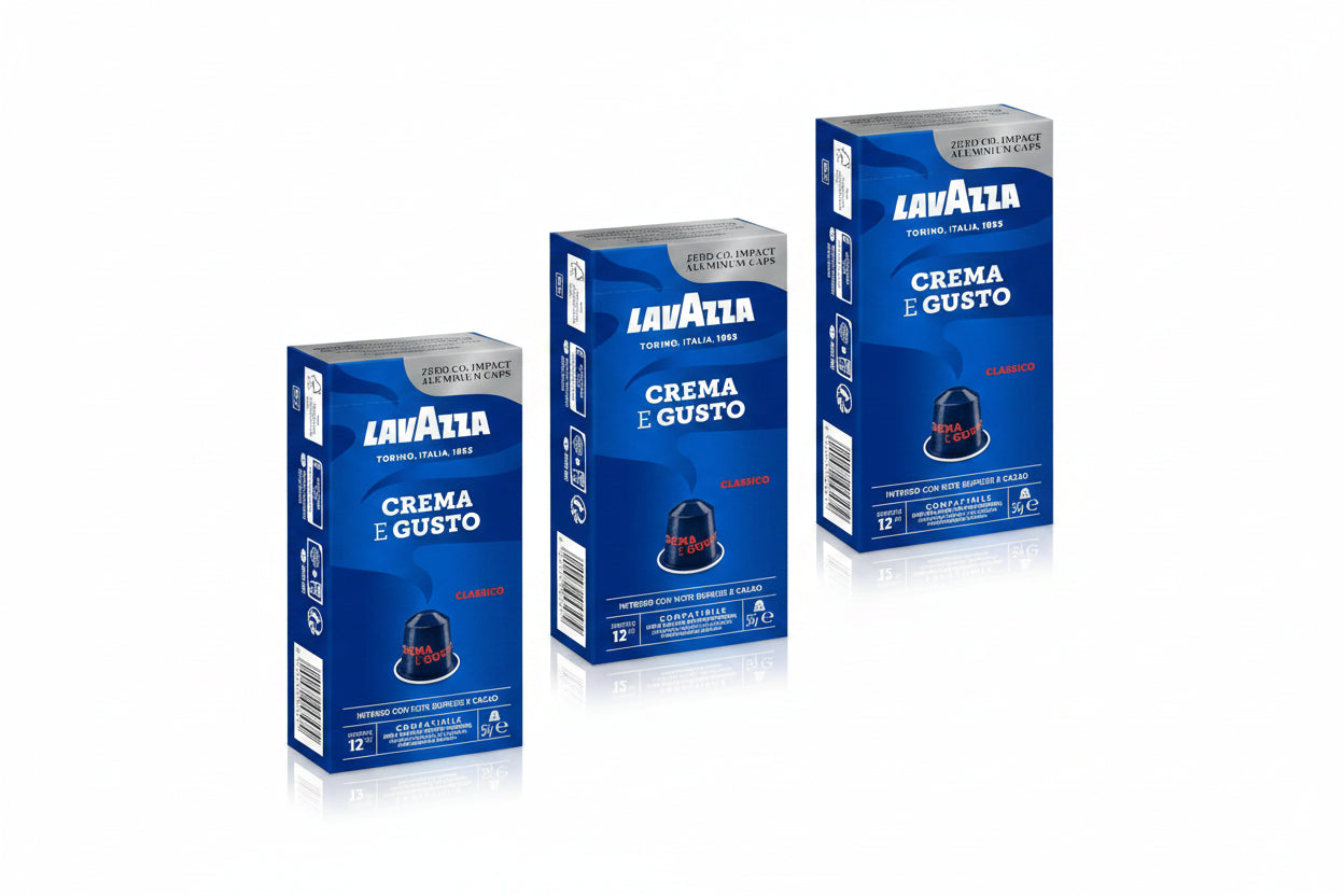 Lavazza Capsules Compatibles Nespresso® – Goût Classique Bleu – 10 pz