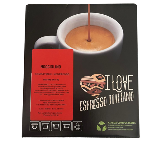 Di Costa Caffè | Compatibili Nespresso®* | Nocciolino – 50 pz.