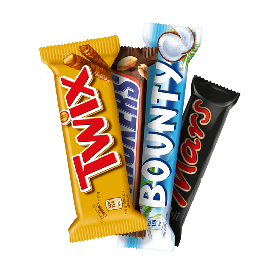 Twix- Mars- Bounty