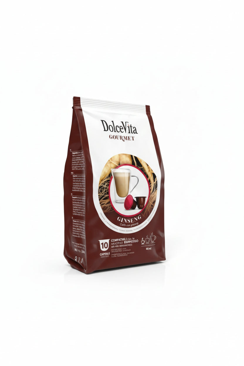 Dolce Vita Capsule Compatibili Nespresso® – Ginseng Dolce – 10 pz
