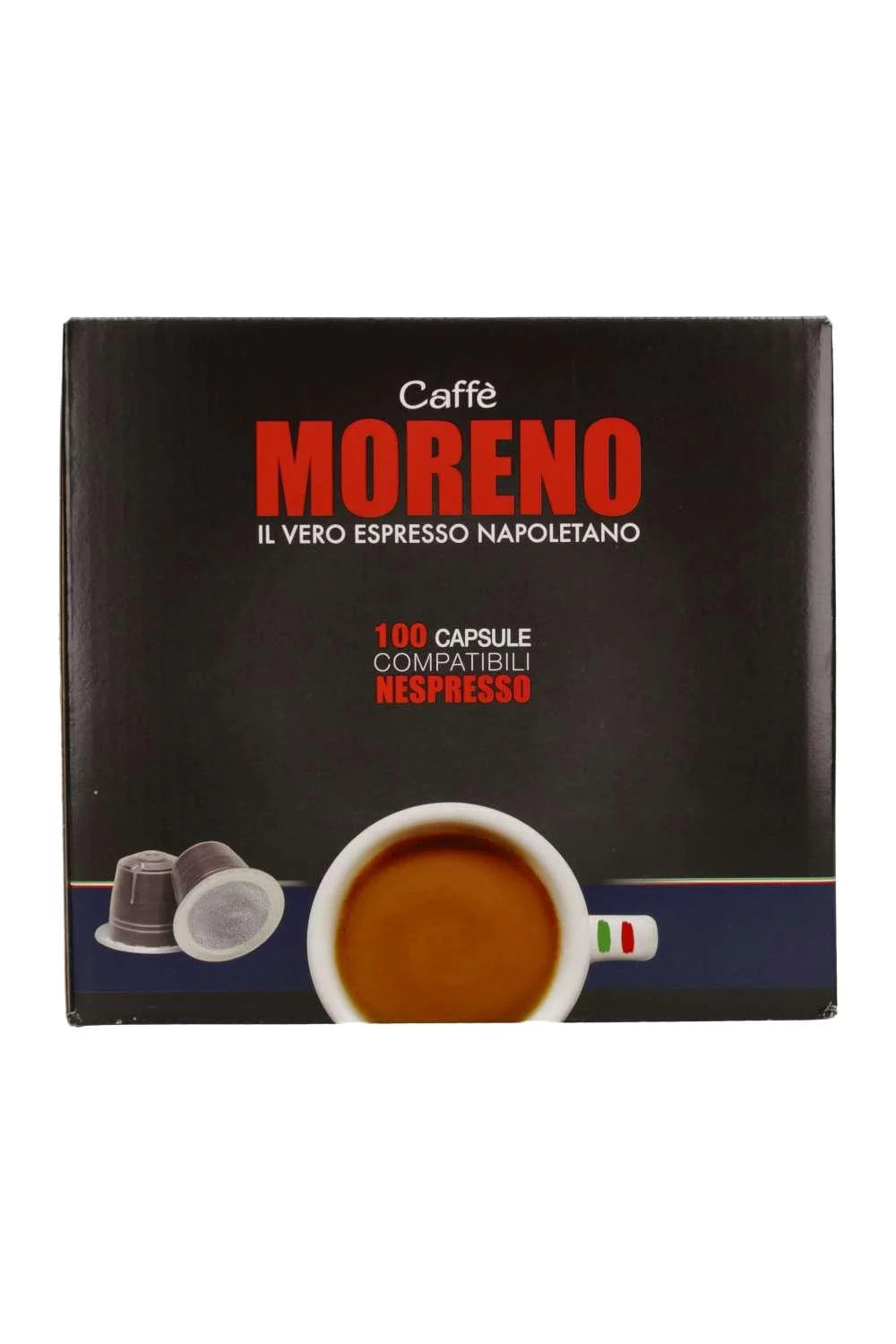 MORENO | Capsule Nespresso®* | Miscela Aroma Espresso - 100 pz