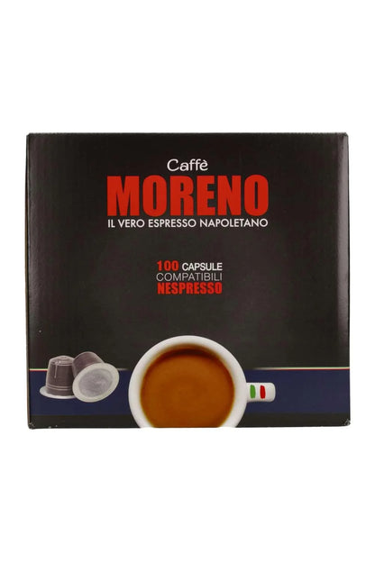 MORENO | Capsule Nespresso®* | Miscela Aroma Espresso - 100 pz