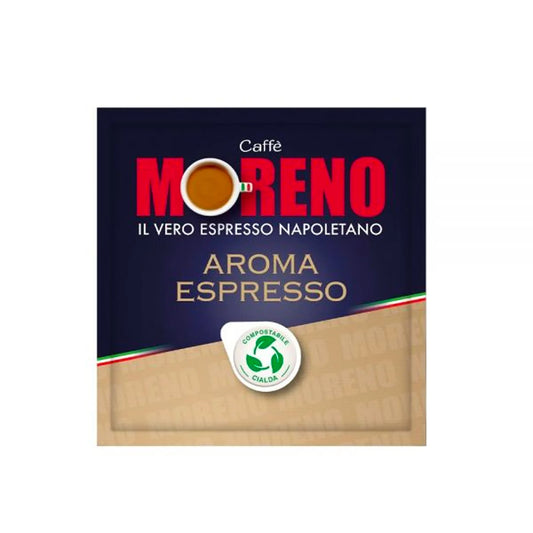 MORENO | Cialde di Carta ESE 44 mm | Miscela Espresso