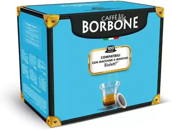 Borbone Capsule Compatibili Bialetti - Miscela Rossa - 100 pz