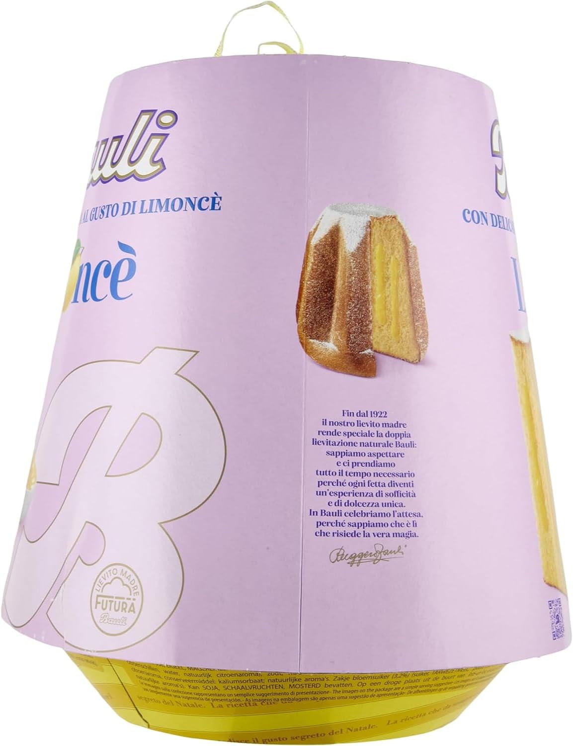 Bauli Pandoro Limoncé – Farcito con Crema al Limone