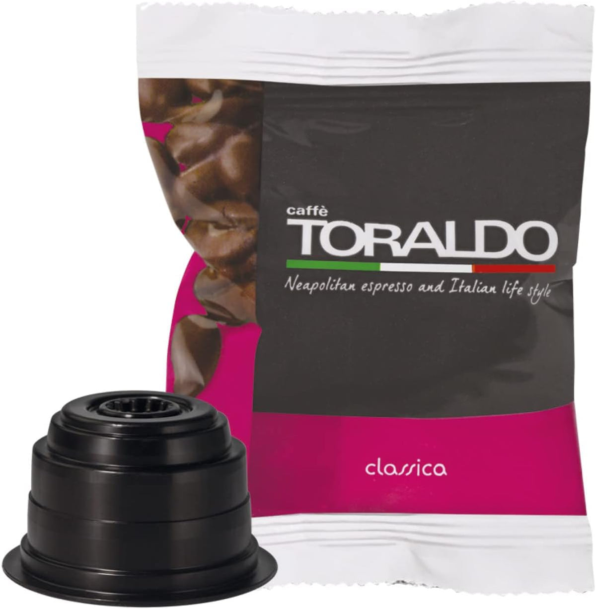 TORALDO Caffitaly® Compatible Capsules – Classic Blend – 100 pcs