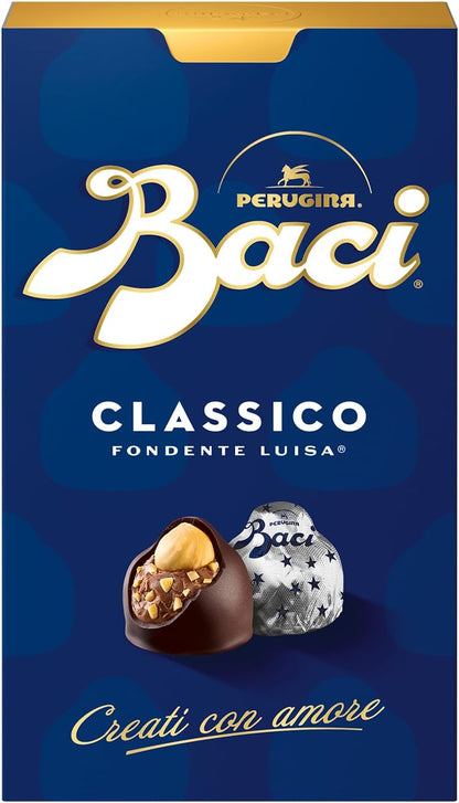 BACI PERUGINA Classico Cioccolatini Fondenti 200g - Scatola 16