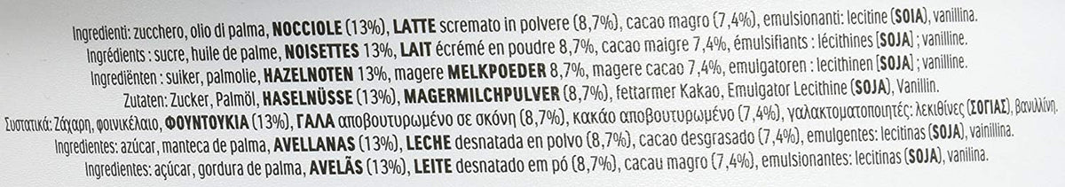 Nutella Ferrero Secchiello da 3 kg