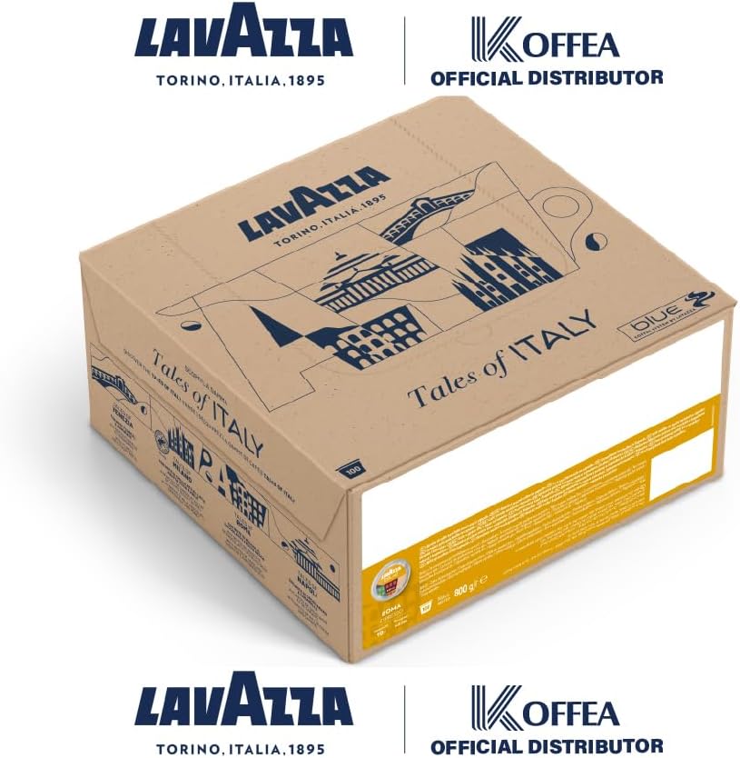 Lavazza Blue Capsule Originali - Napoli - Milano - Roma - 100 pz