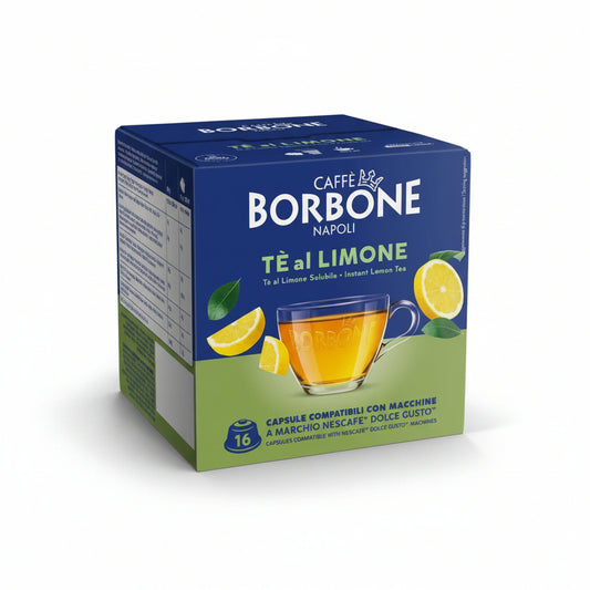 Borbone Capsule Compatibili Dolce Gusto® - Tè al Limone - 16 pz