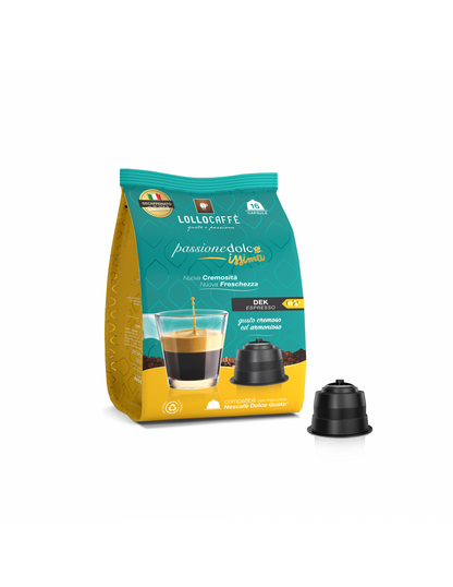 Lollo Capsule Compatibili Dolce Gusto® – Decaffeinato – 16 pz