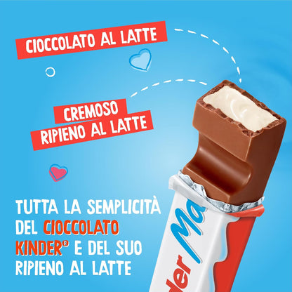 Kinder Maxi-  Barrette di Cioccolato al Latte Ripieno - 40 pz