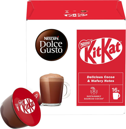 Nestlé® Capsules Compatibles Dolce Gusto® – KitKat – 16 pz
