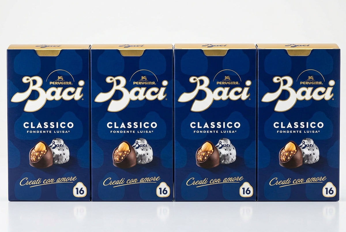 BACI PERUGINA Classico Cioccolatini Fondenti 200g - Scatola 16