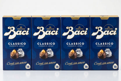 BACI PERUGINA Classico Cioccolatini Fondenti 200g - Scatola 16