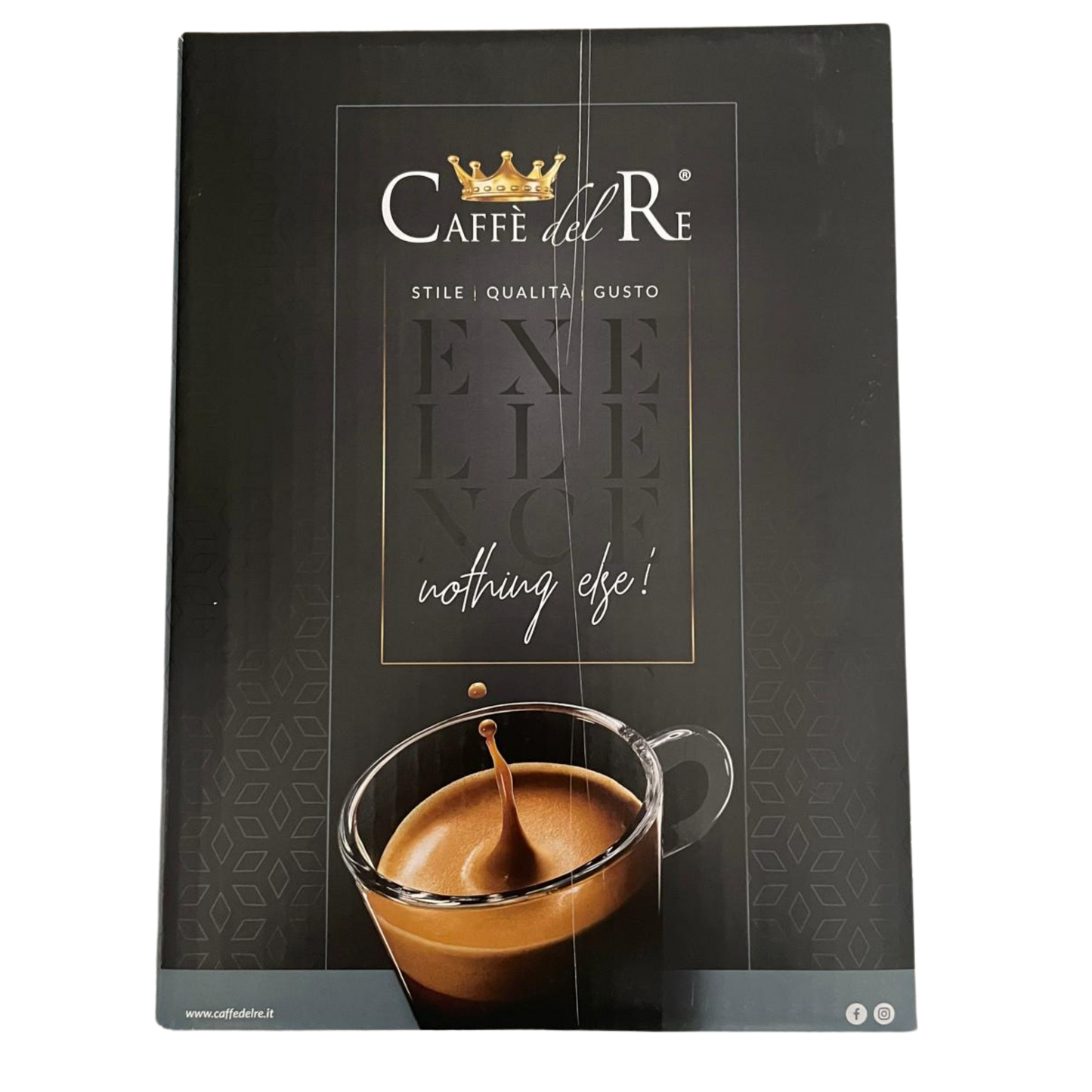 Caffè Del Re | Cialde di Carta ESE 44 mm | Dolce e Cremoso -150 Cialde