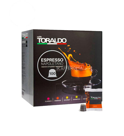 TORALDO | Capsule Nespresso®* | Miscela Cremosa - 100 pz