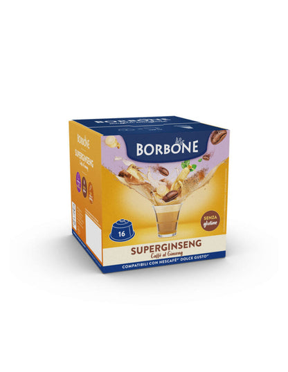 Borbone Capsule Compatibili Dolce Gusto® – SuperGinseng – 16 pz