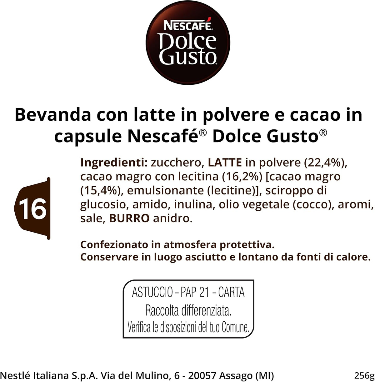 Nestlé® Capsules Compatibles Dolce Gusto® – KitKat – 16 pz