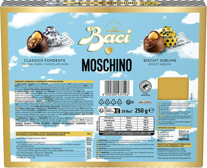 BACI PERUGINA - Moschino Cioccolatini Assortiti Scatola Regalo