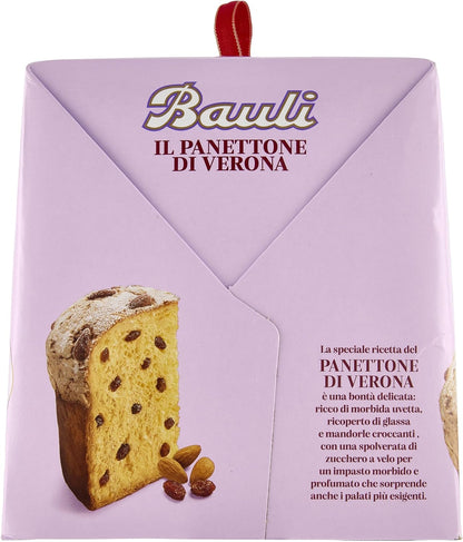 Bauli Il Panettone Verona – Dolce Tradizionale Natalizio con Uvetta – 1kg