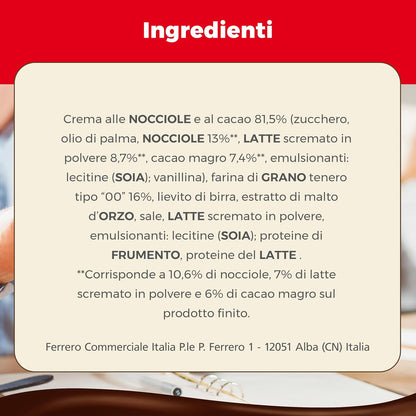 Nutella B-ready - Cremoso Ripieno di Nutella - 24 pz