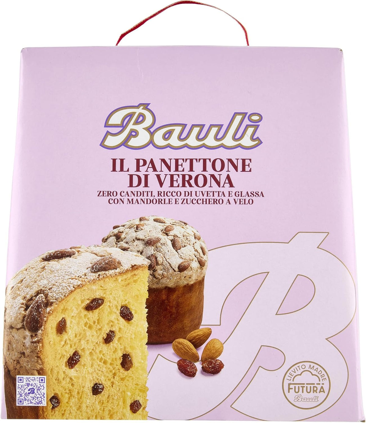 Bauli Il Panettone Verona – Dolce Tradizionale Natalizio con Uvetta – 1kg
