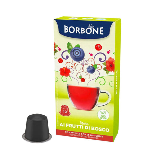 BORBONE | Nespresso | Capsule Solubili Frutti di Bosco 10 pz.