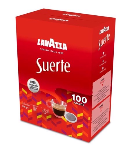 LAVAZZA | Cialde di Carta ESE 44 mm| Suerte – 100 Cialde.