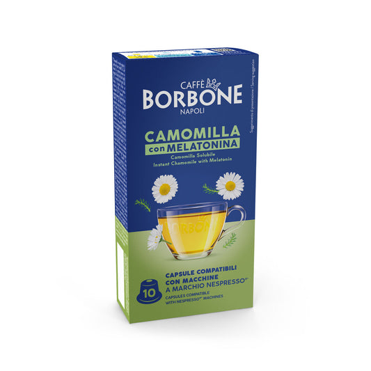 Borbone Capsule Compatibili Nespresso® – Camomilla e Melatonina – 10 pz