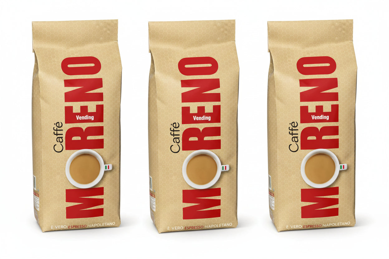 Moreno Caffè en Grano - Línea Vending Mezcla Espresso Bar - 1 Kg