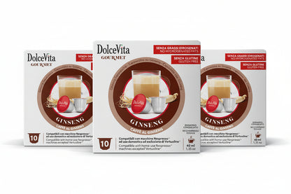 Dolce Vita Capsule Compatibili Nespresso® – Ginseng – 10 pz