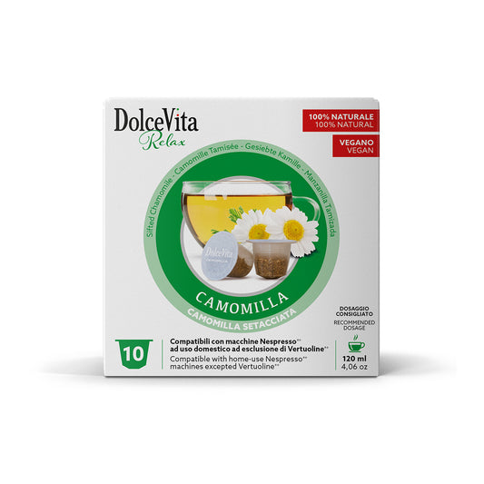 Dolce Vita Capsule Compatibili Nespresso® – Camomilla – 10 pz