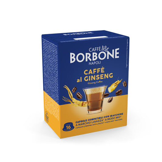 BORBONE Capsule Compatibili A Modo Mio® - Ginseng - 16pz