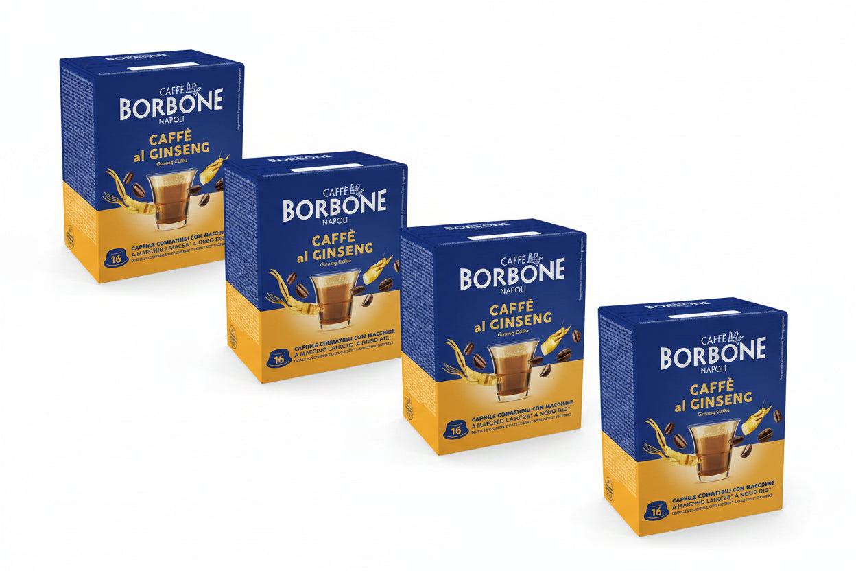 BORBONE Capsule Compatibili A Modo Mio® - Ginseng - 16pz