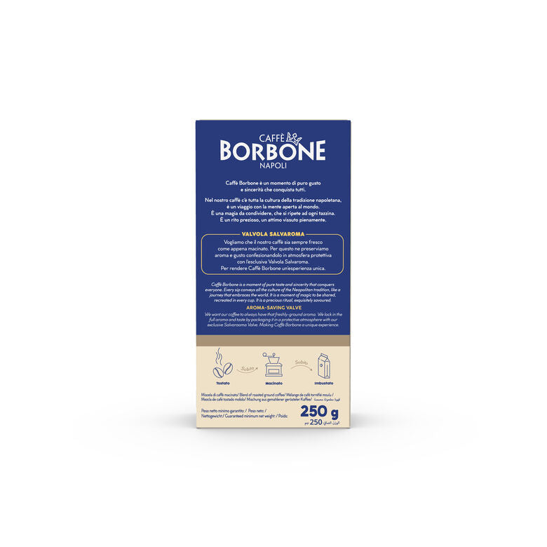 Borbone Caffè Macinato – Miscela Blu – 250 g