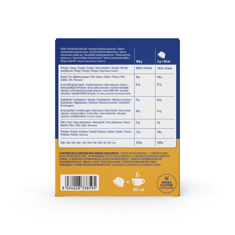 BORBONE Capsule Compatibili A Modo Mio® - Nocciolino - 16 pz