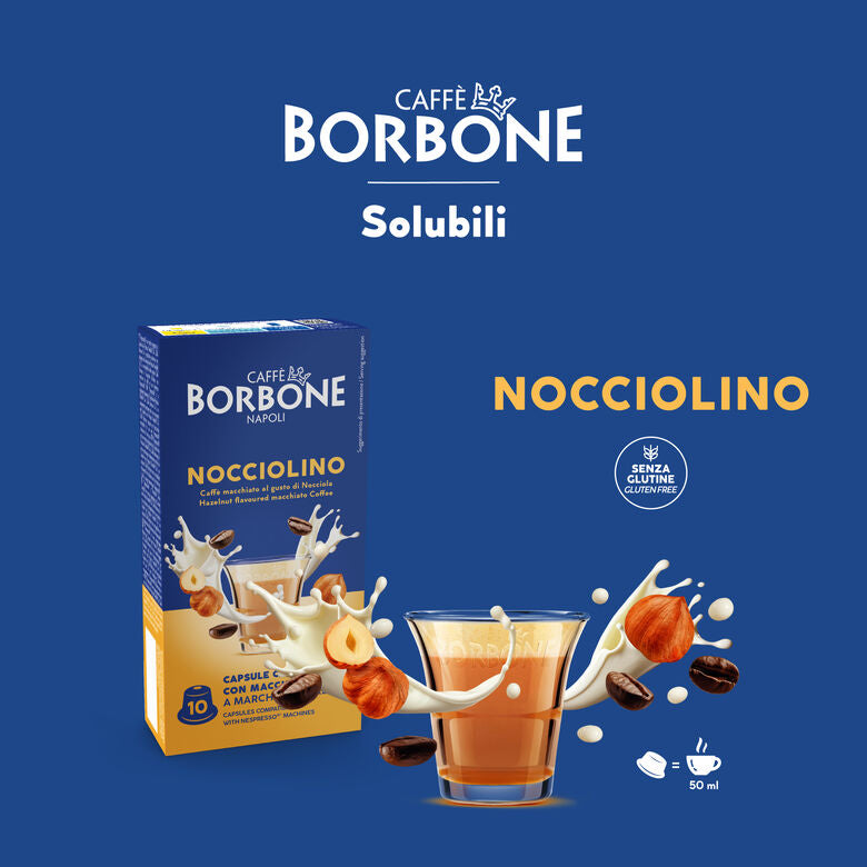 Borbone Capsule Compatibili Nespresso® – Nocciolino – 10 pz